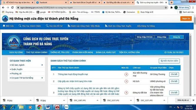Đà Nẵng tập trung mạnh vào chính quyền điện tử hướng đến người dân và doanh nghiệp. (Ảnh: Hải Âu/TTXVN)